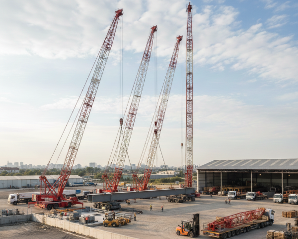 Crane Rental and Handling